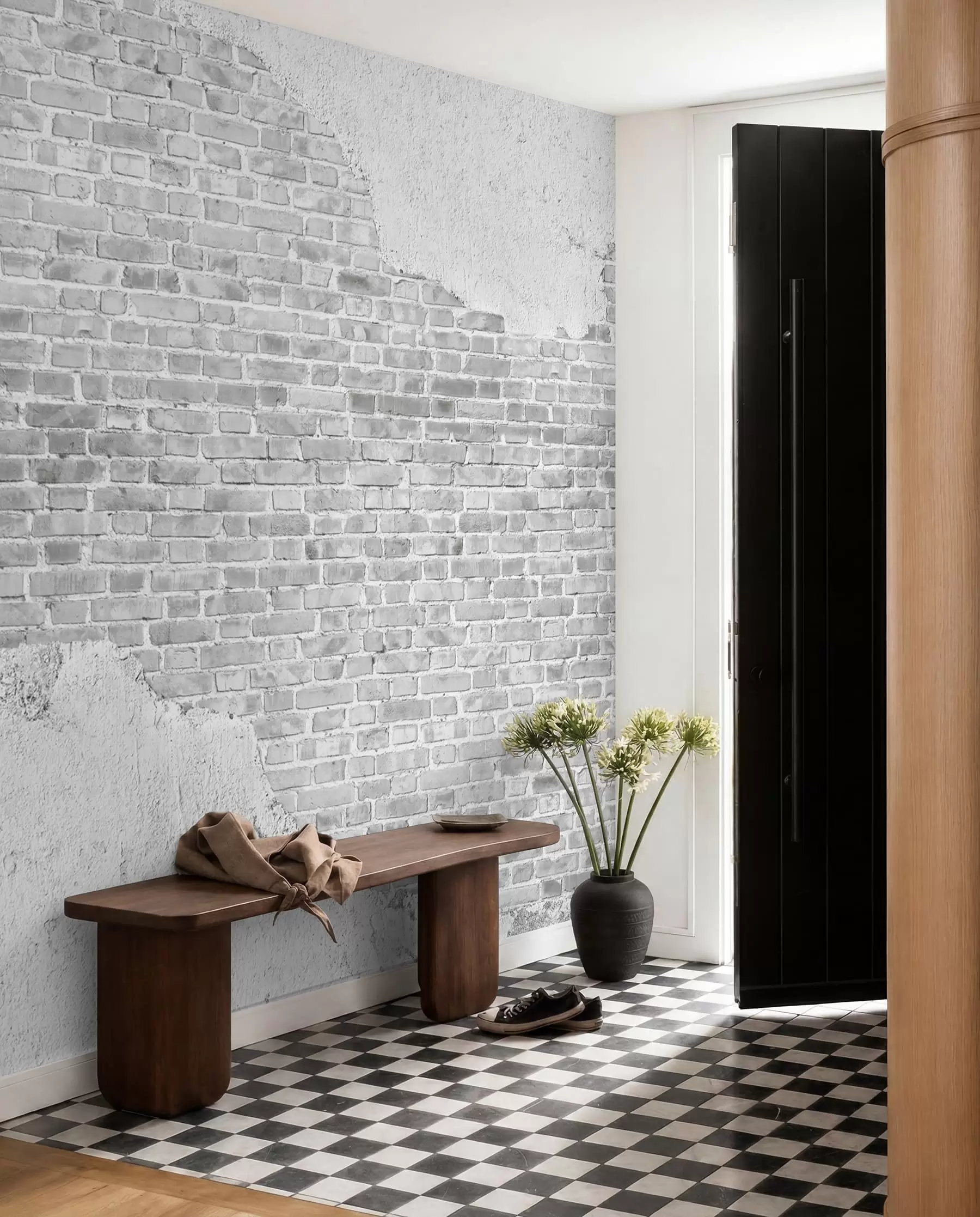 Fototapetai Modelis, plyta ir šriftas u53029