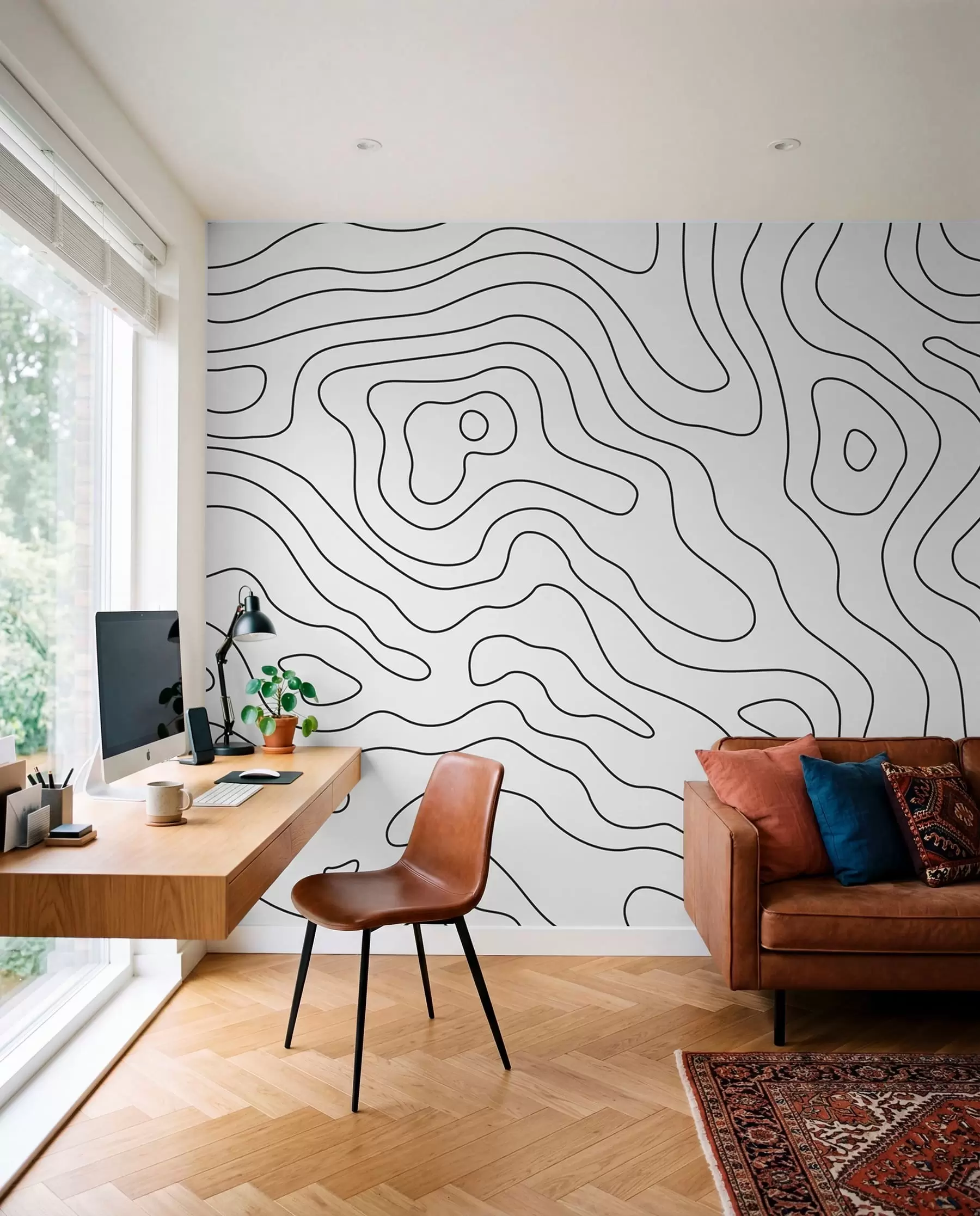 Fototapetai Topografinis žemėlapis u70650