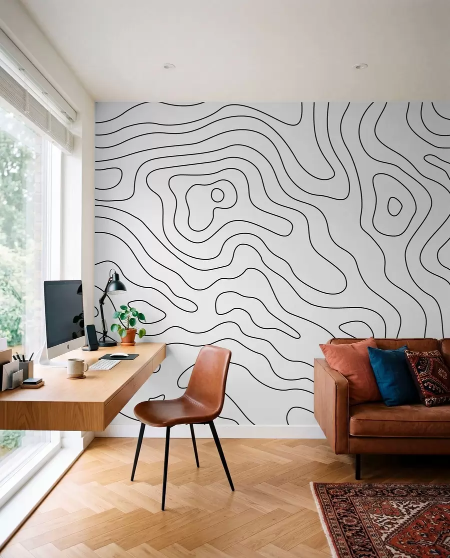 Fototapetai Topografinis žemėlapis u70650