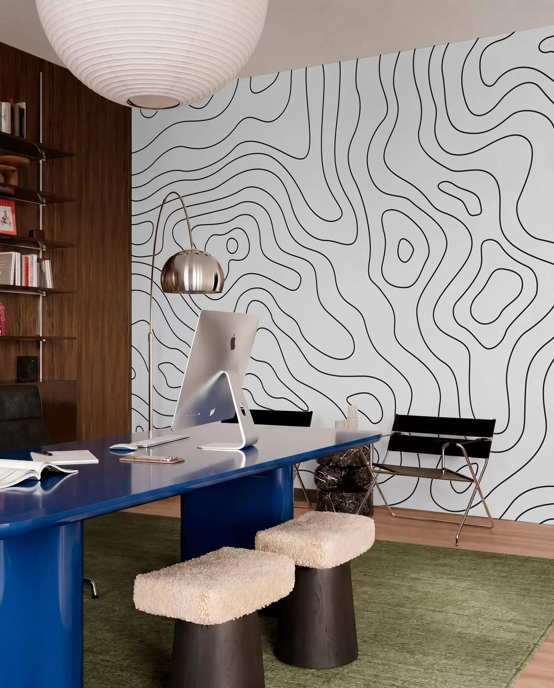 Fototapetai Topografinis žemėlapis u70650