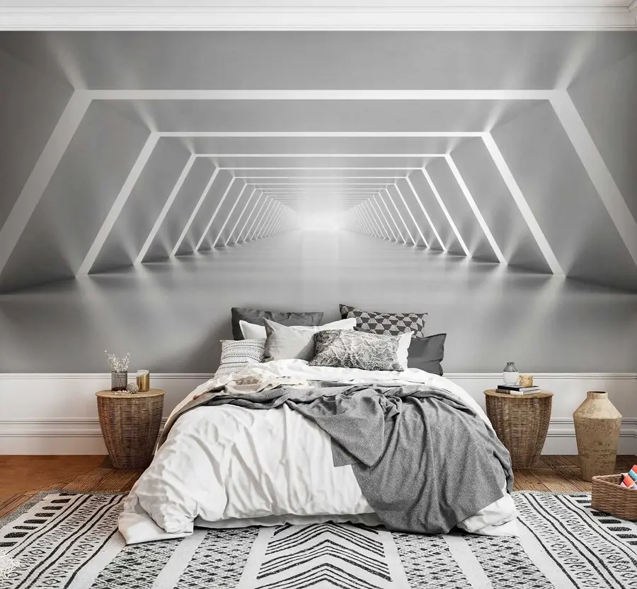 Fototapetai Pilkas tunelis u03369