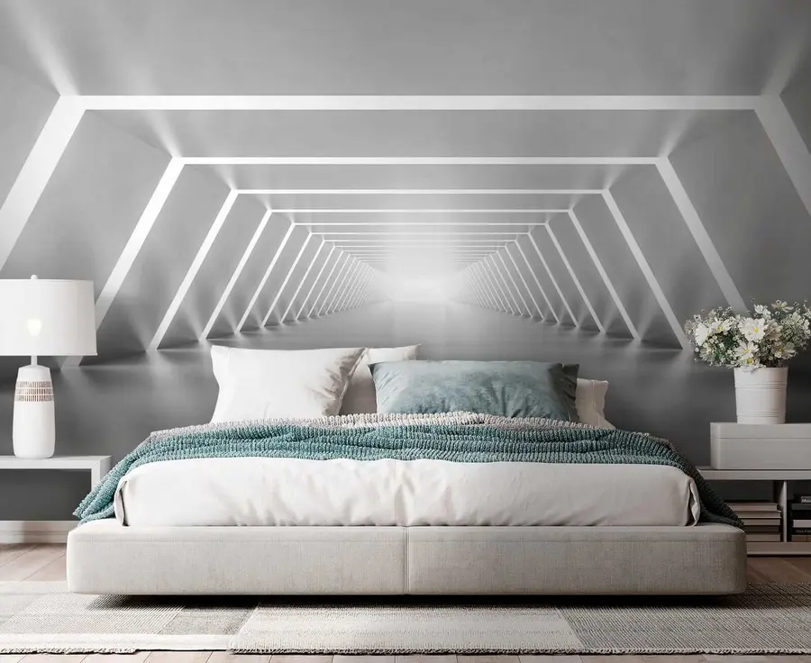 Fototapetai Pilkas tunelis u03369