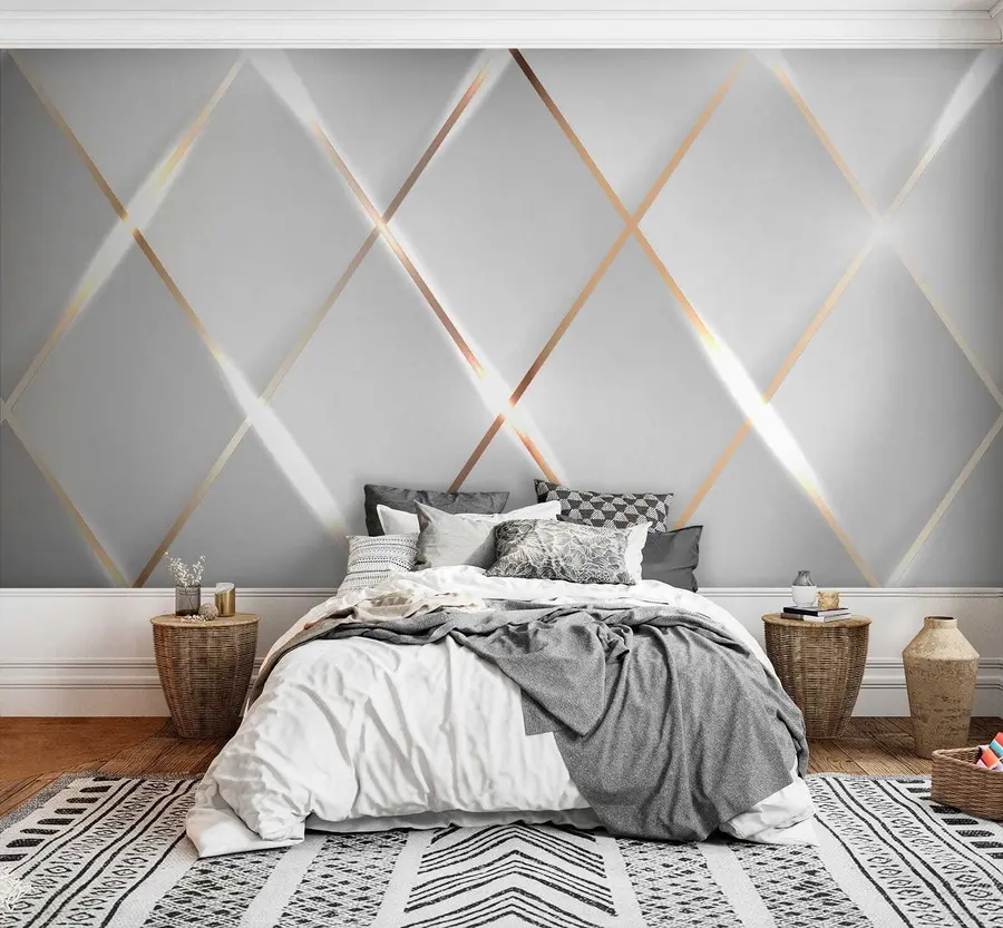 Fototapetai Tinklelis ant balto fono u06014