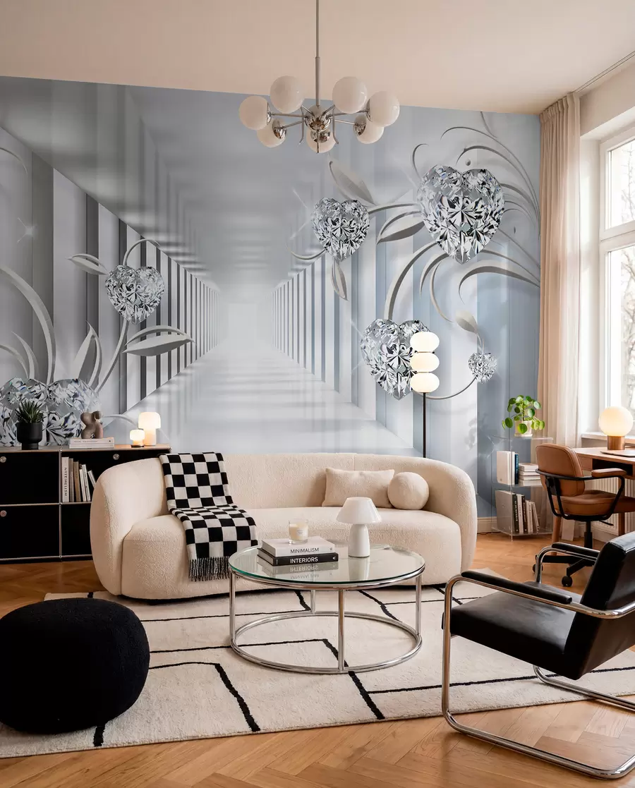 Fototapetai Deimantinės širdys tunelyje u07513