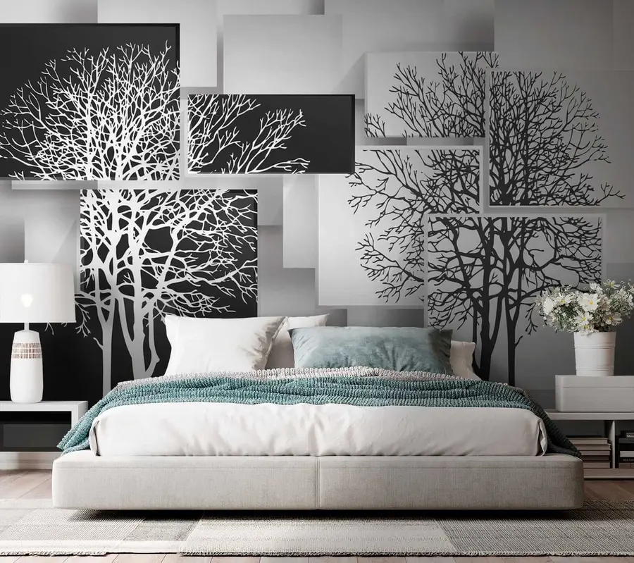 Fototapetai Yin Yan medis u09369