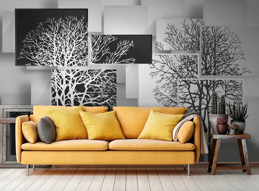 Fototapetai Yin Yan medis u09369