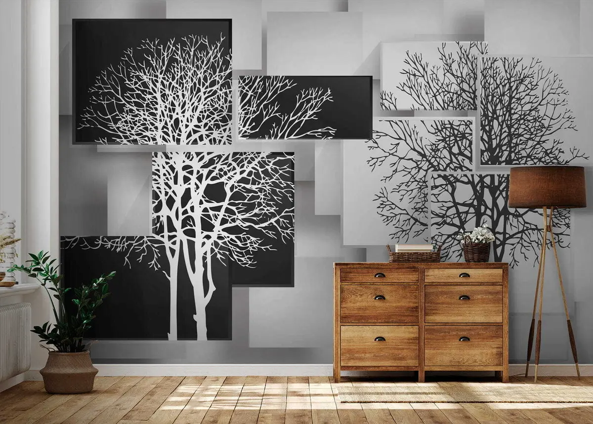 Fototapetai Yin Yan medis u09369