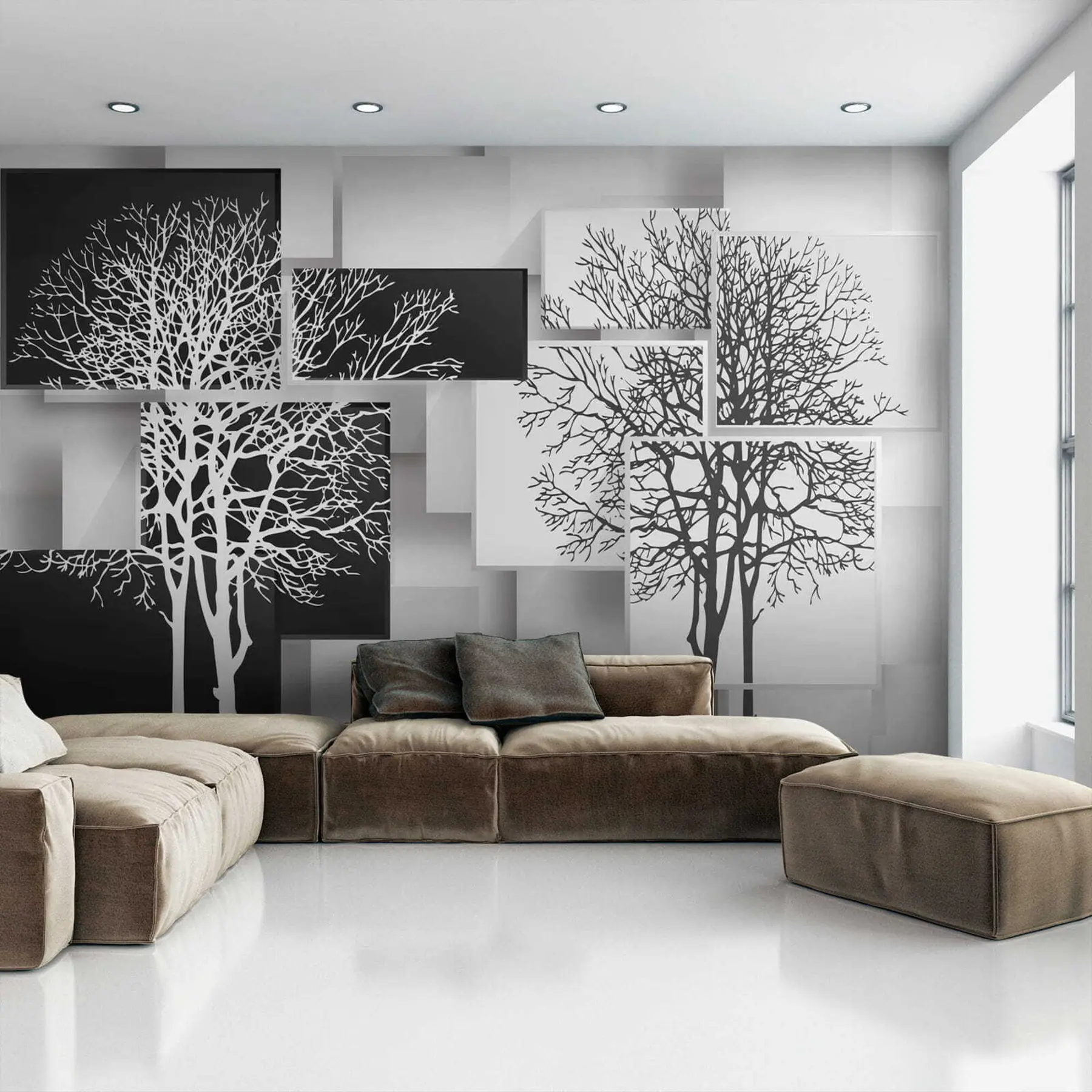 Fototapetai Yin Yan medis u09369