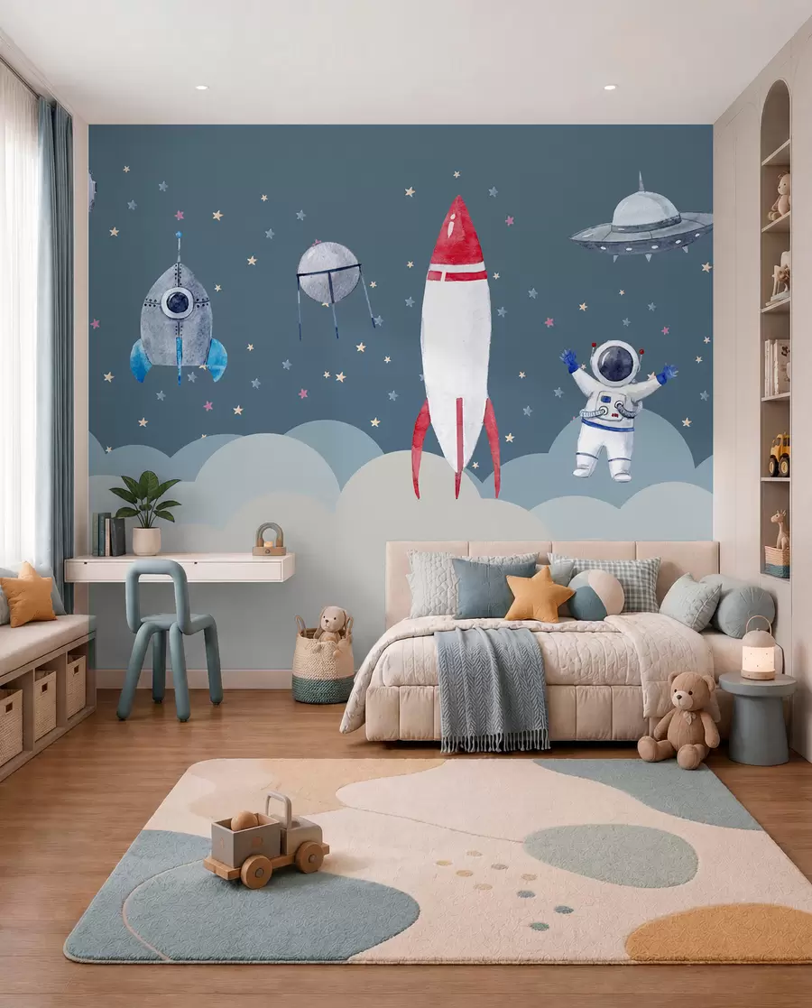 Fototapetai Mažoji astronautų komanda u09813