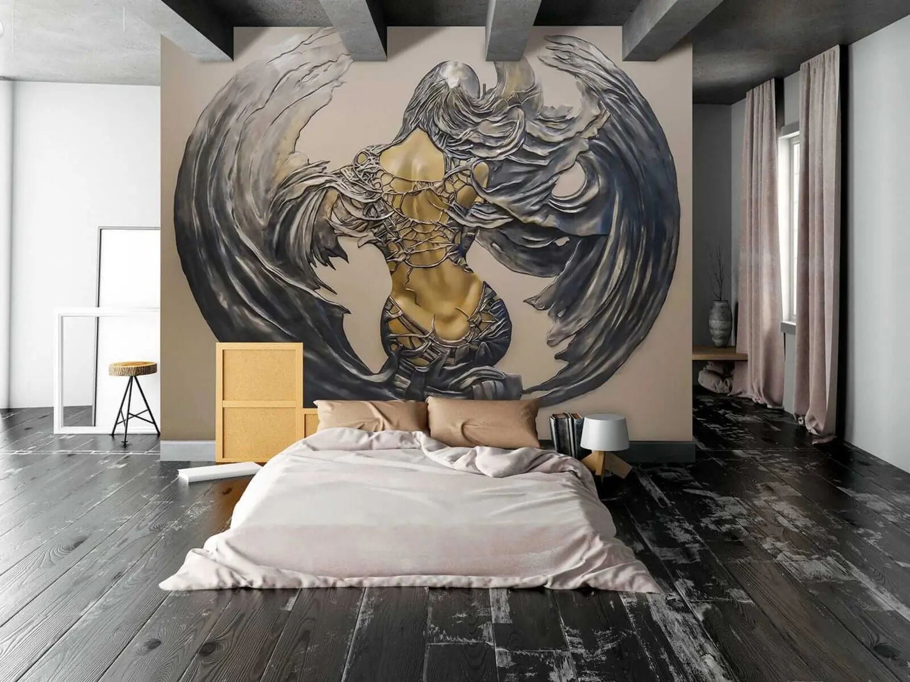 Fototapetai Menas, sparnas ir tapyba u24303