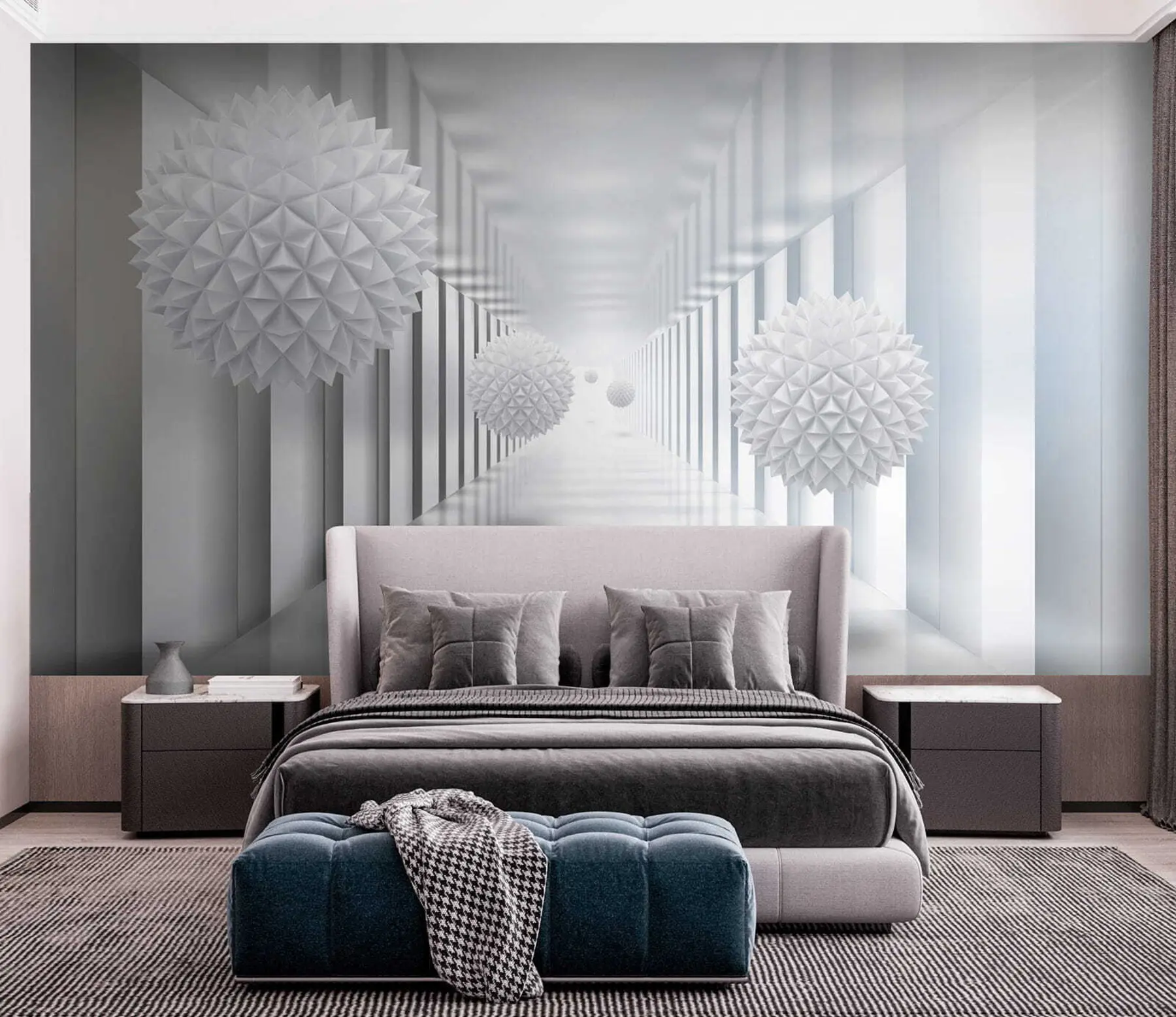 Fototapetai Kamuoliai tunelyje u24571