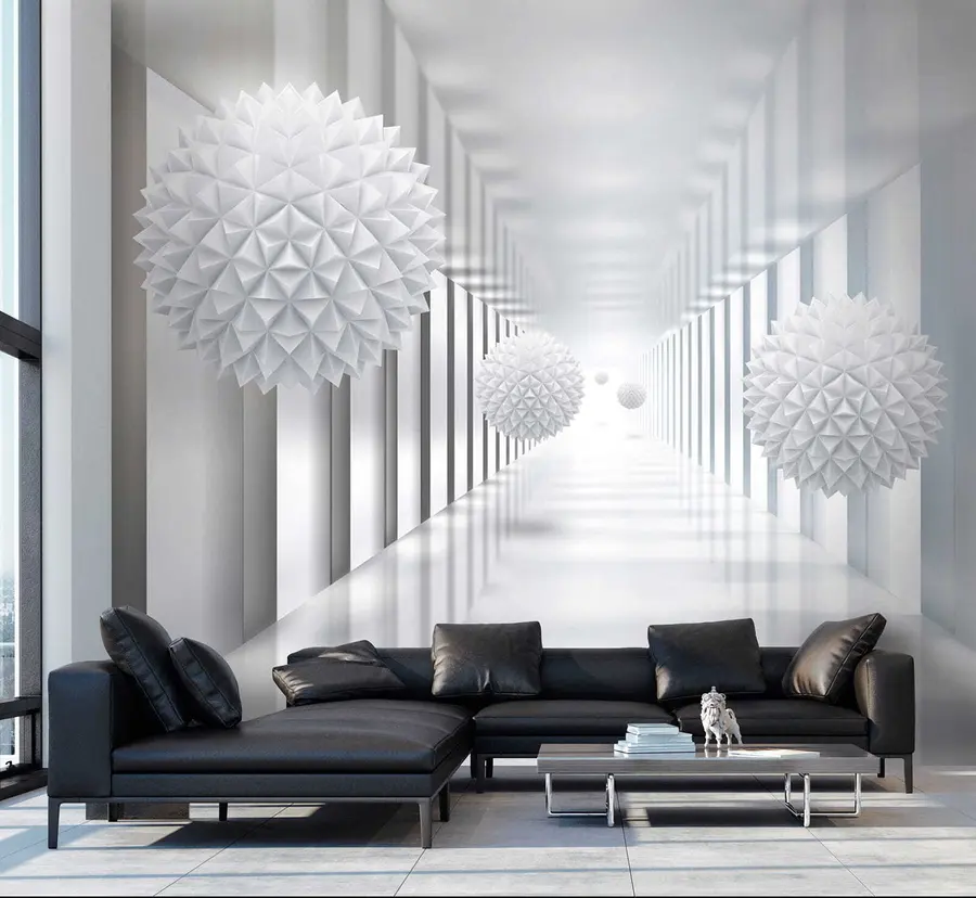 Fototapetai Kamuoliai tunelyje u24571