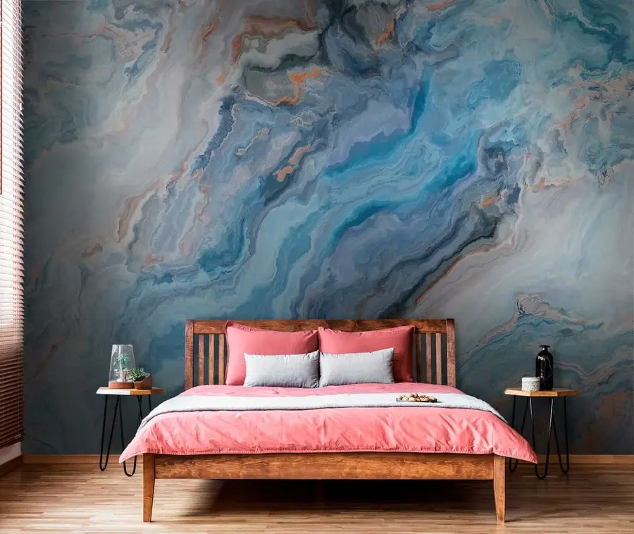 Fototapetai Mėlynas marmuras u28985