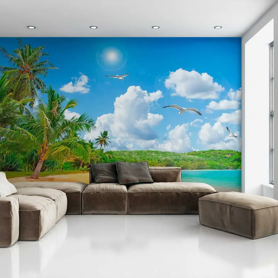 Fototapetai Palmės ant kranto u31410