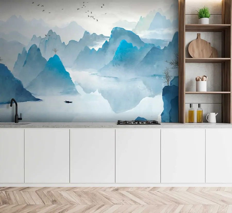 Fototapetai Mėlynieji kalnai u32523