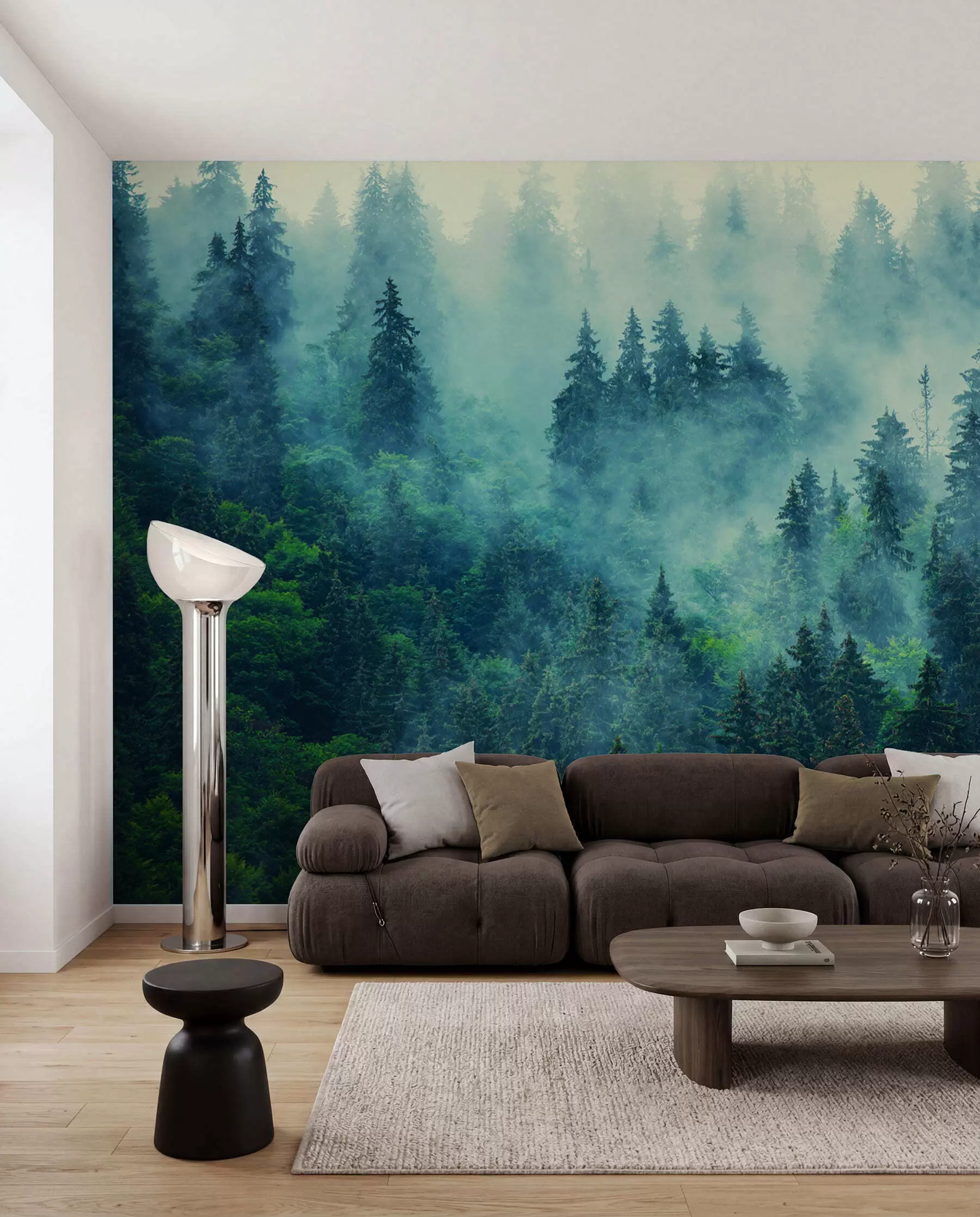 Fototapetai Miglotas miškas ryte u33150