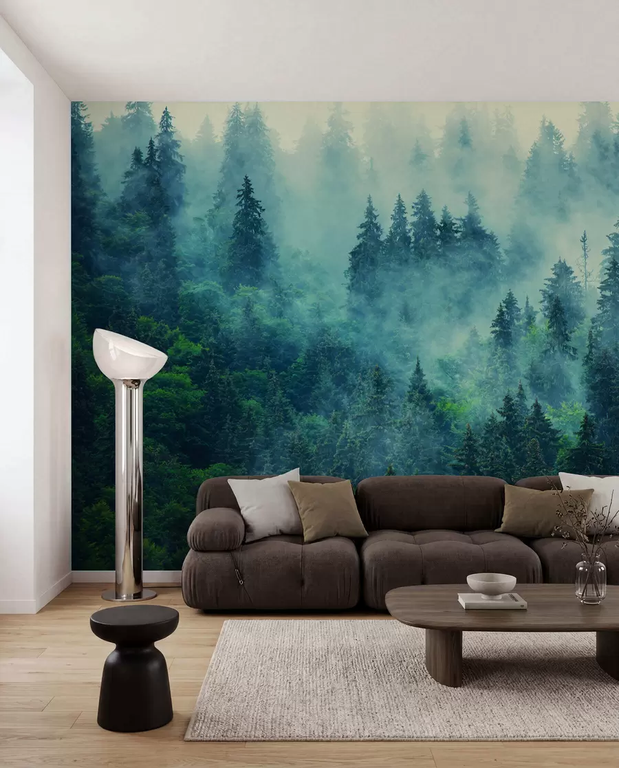 Fototapetai Miglotas miškas ryte u33150