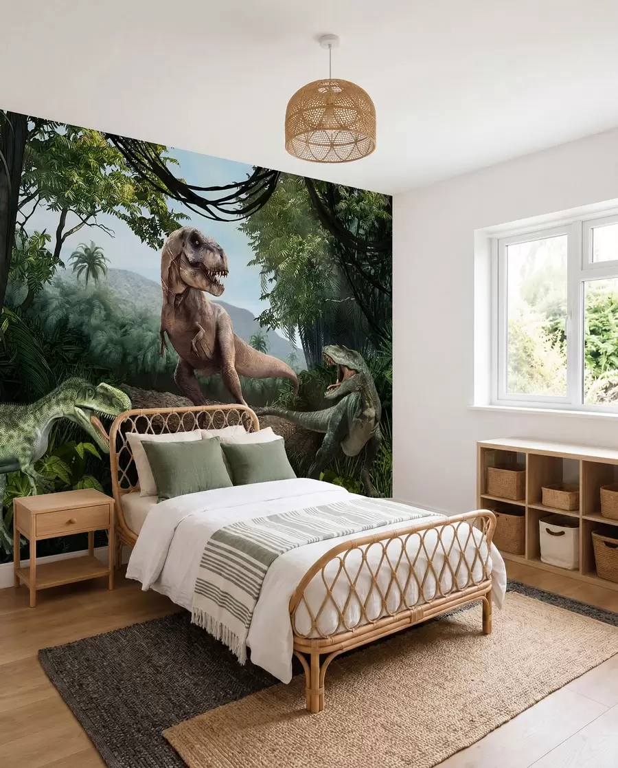 Fototapetai Dinozaurai džiunglėse u36756