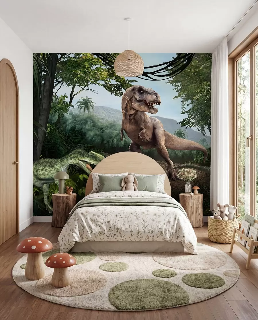 Fototapetai Dinozaurai džiunglėse u36756
