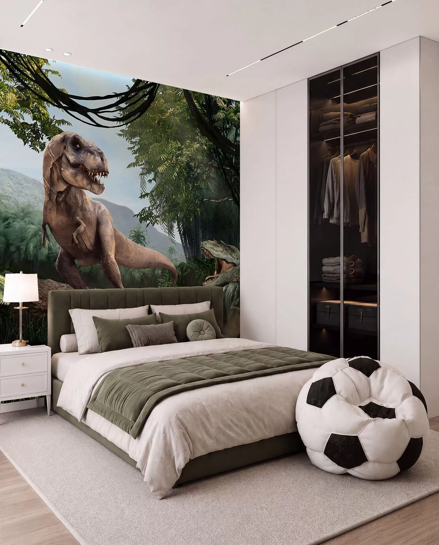 Fototapetai Dinozaurai džiunglėse u36756