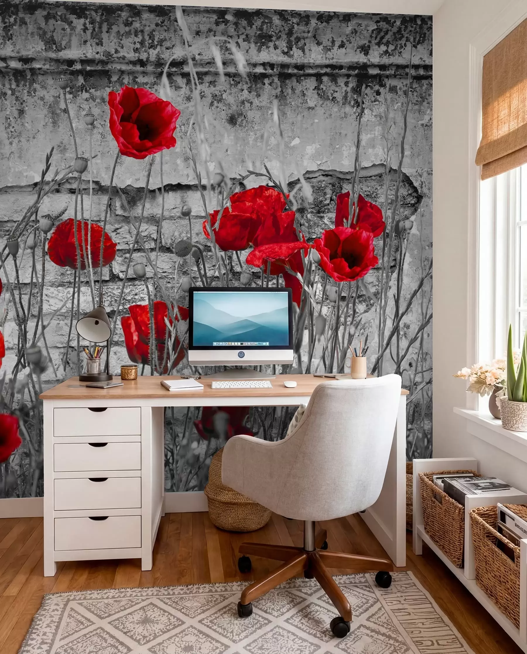 Fototapetai Gėlė, spalvingumas ir augalas u40552