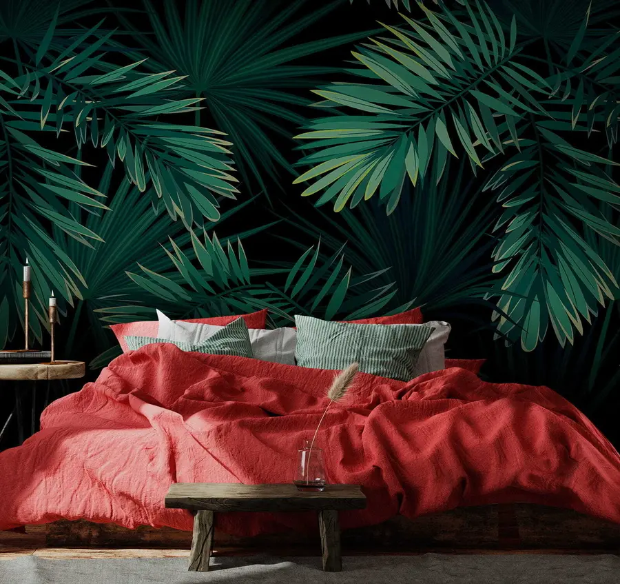 Fototapetai Žalios palmės u43269