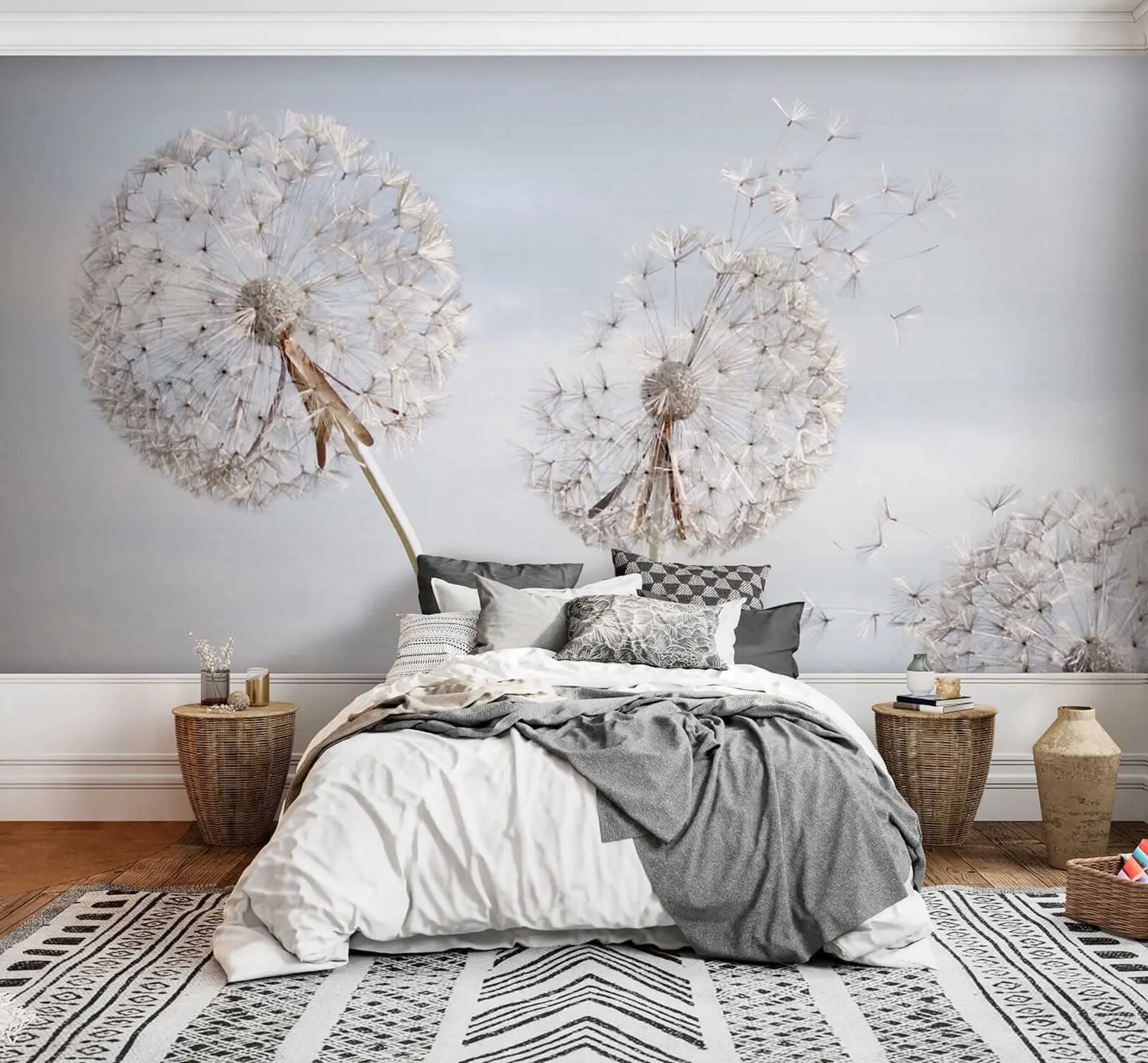 Fototapetai Didelės pienės u44628