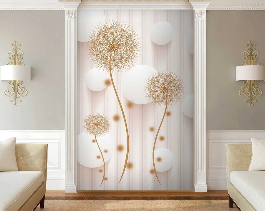 Fototapetai Kamuoliai ir pienės u52503