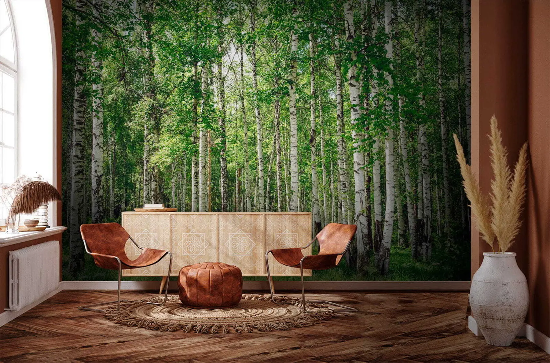 Fototapetai Beržų miškas u52530