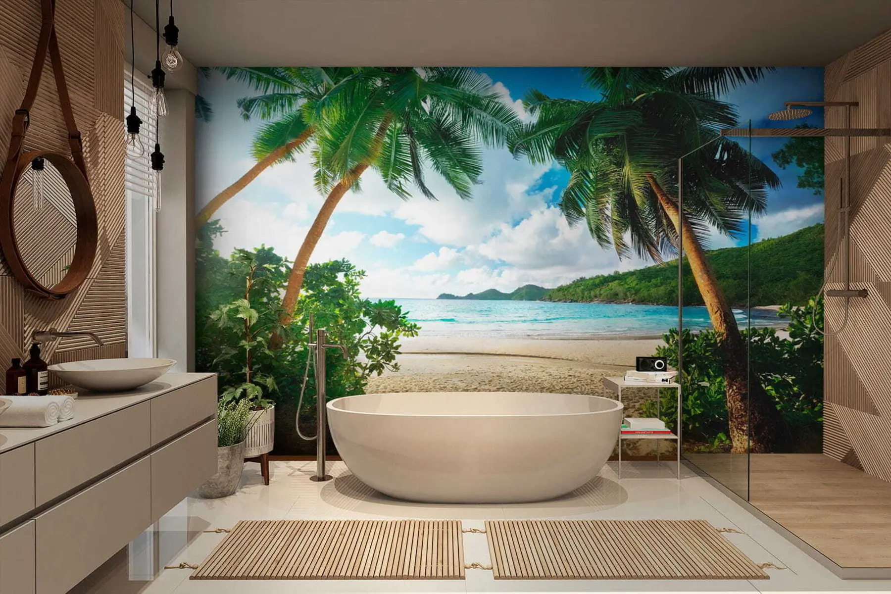 Fototapetai Debesys, dangus ir augalai u53753