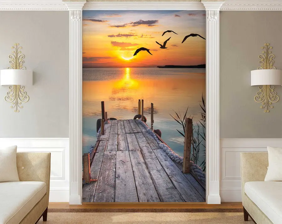 Fototapetai Arielkos ir prieplauka u57673