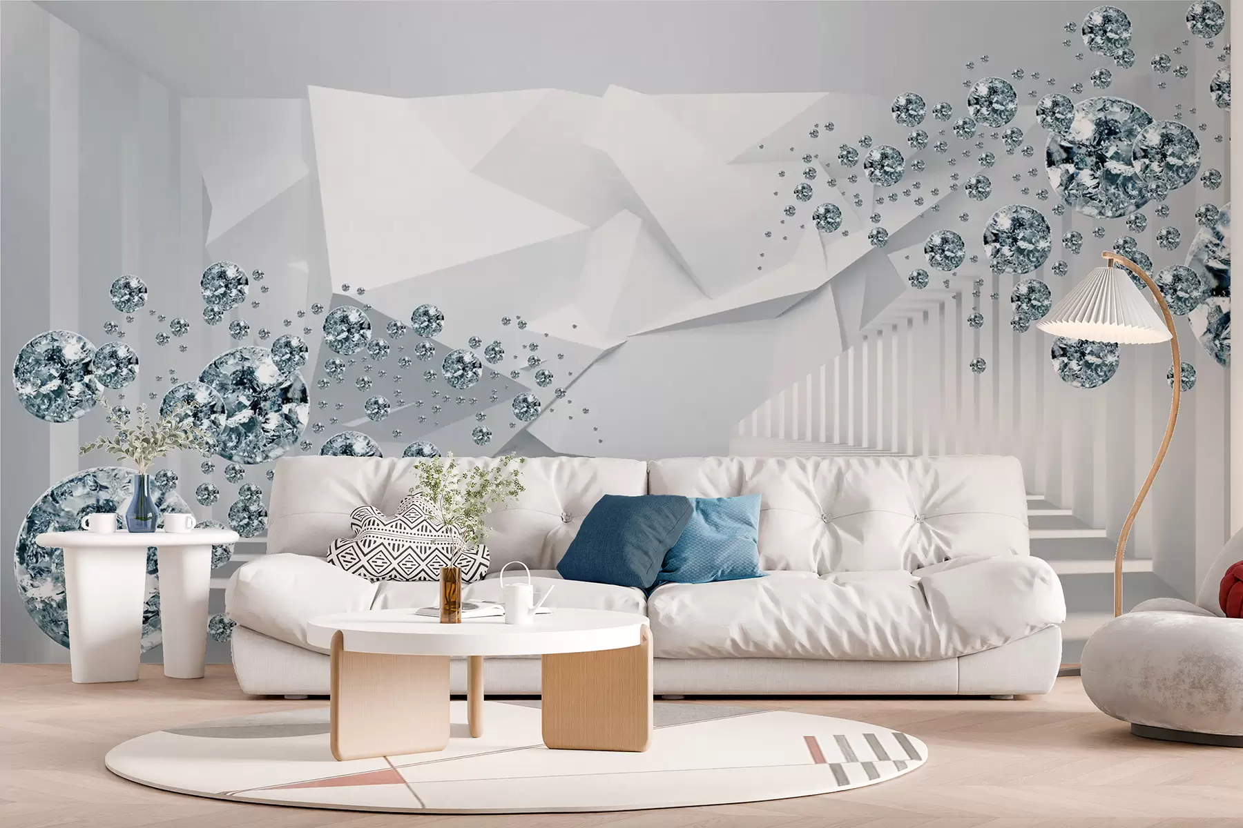 Fototapetai Nuolydis, šriftas ir menas u60340