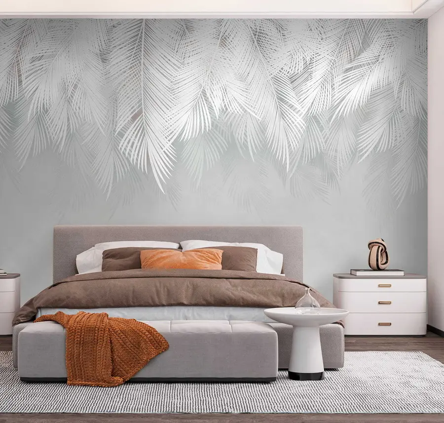 Fototapetai Vanduo, augalas ir šakelė u60201