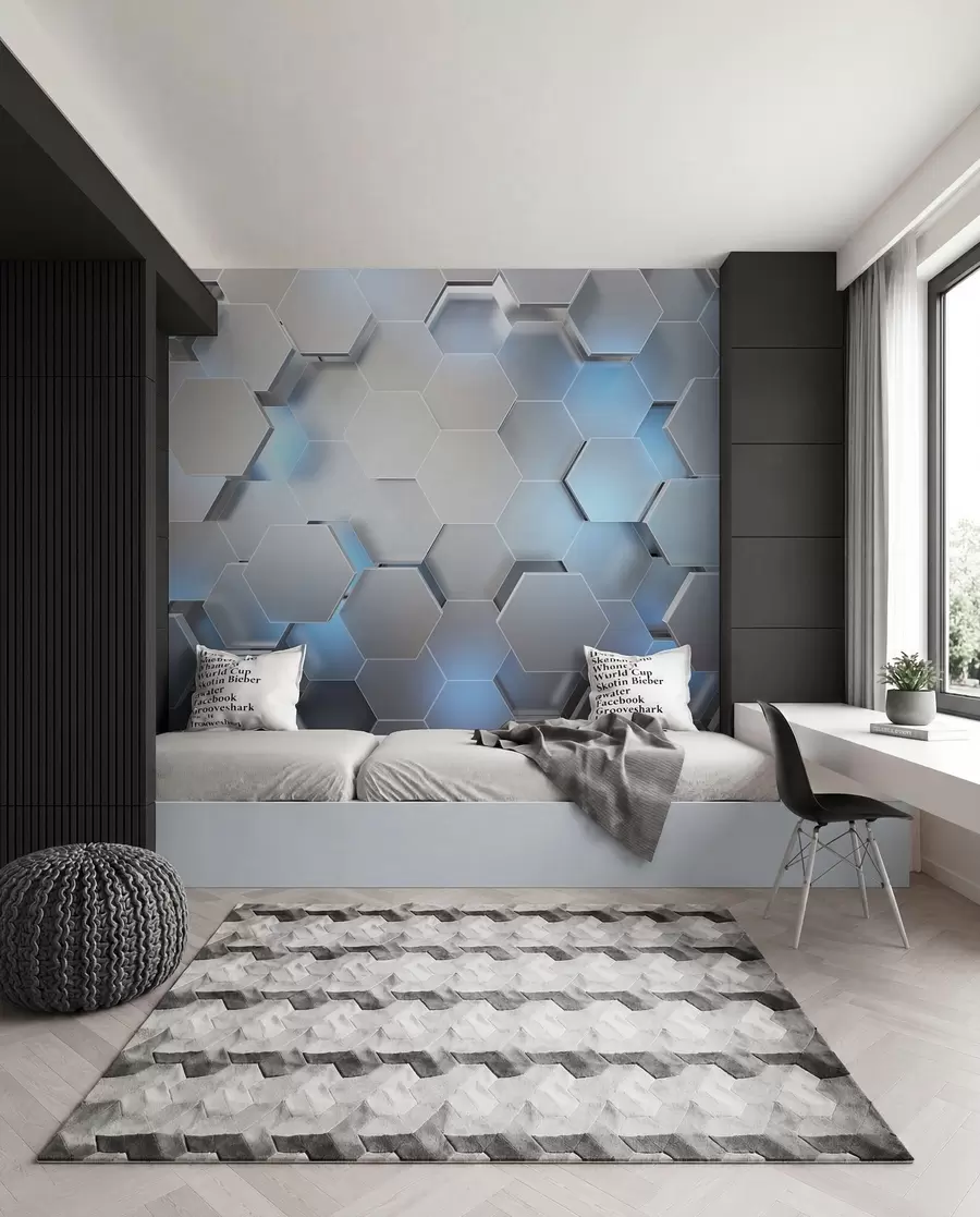 Fototapetai Ledo mėlynumo koriai u59733