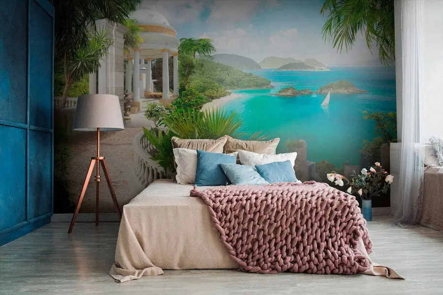 Fototapetai Poilsis ant kranto u79434