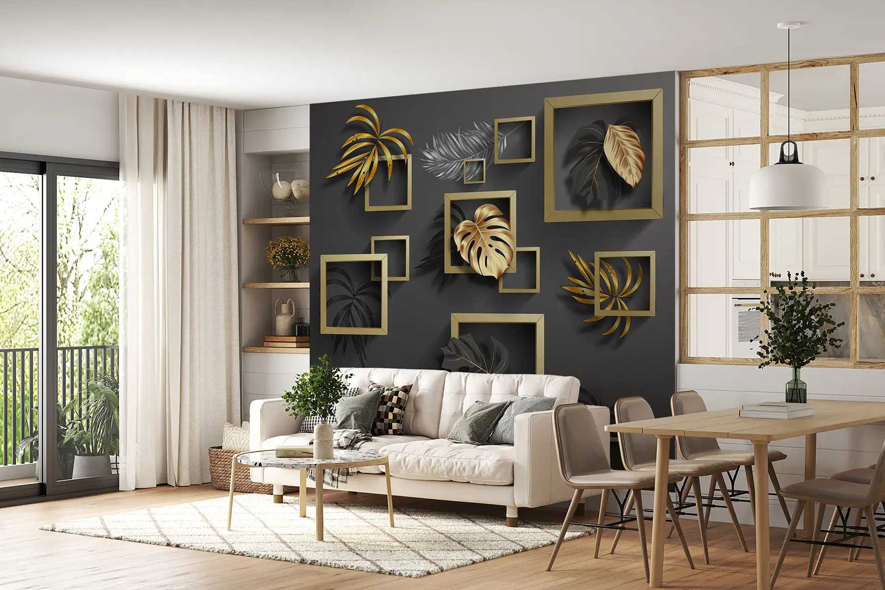 Fototapetai Lapai rėmeliuose u77858d1