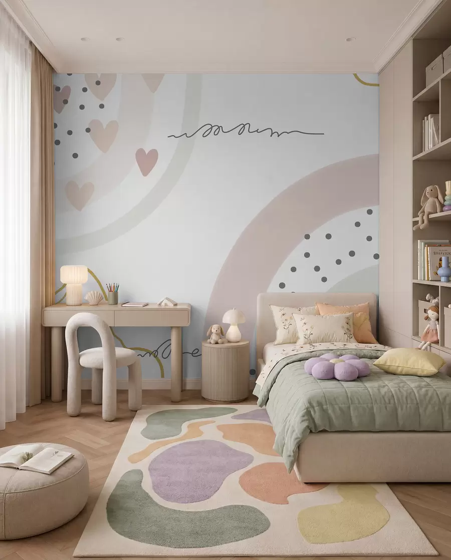Fototapetai Taškuota vaivorykštė u99373