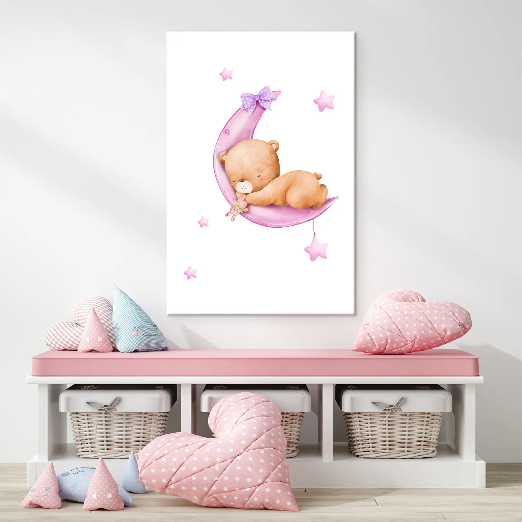 Paveikslėlis Mieguistas lokys ant mėnulio s37917v2