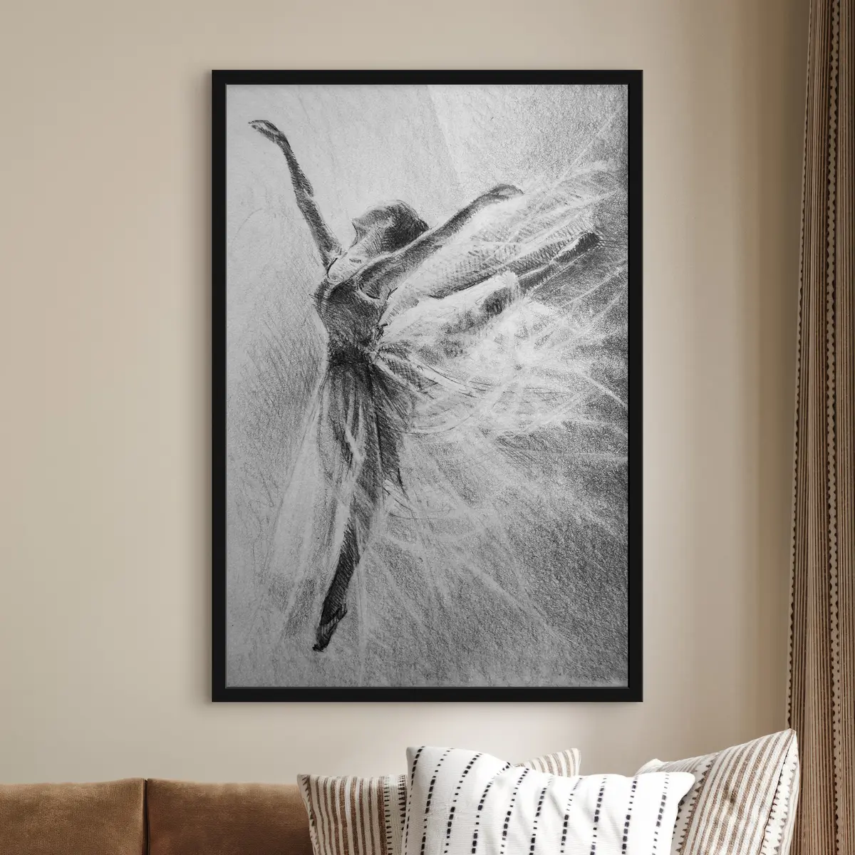 Plakatas Elegantiškumas, užfiksuotas grakščiuose judesiuose f37895