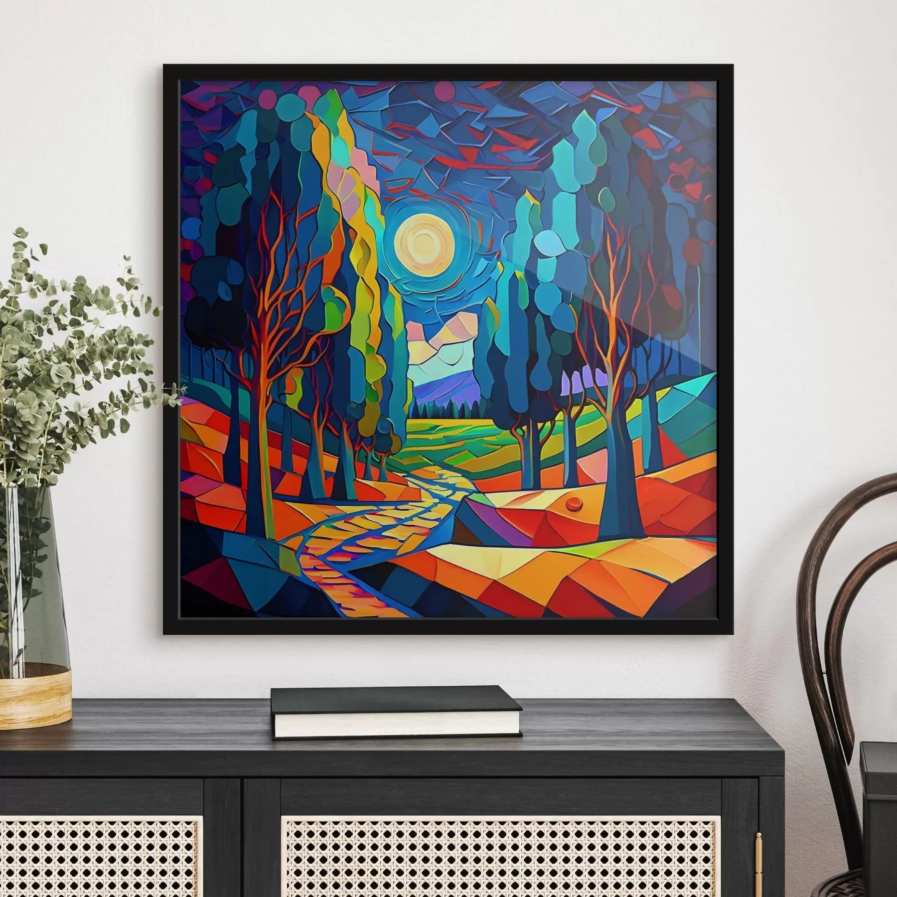 Fototapetai Akvarelės kelias f38054