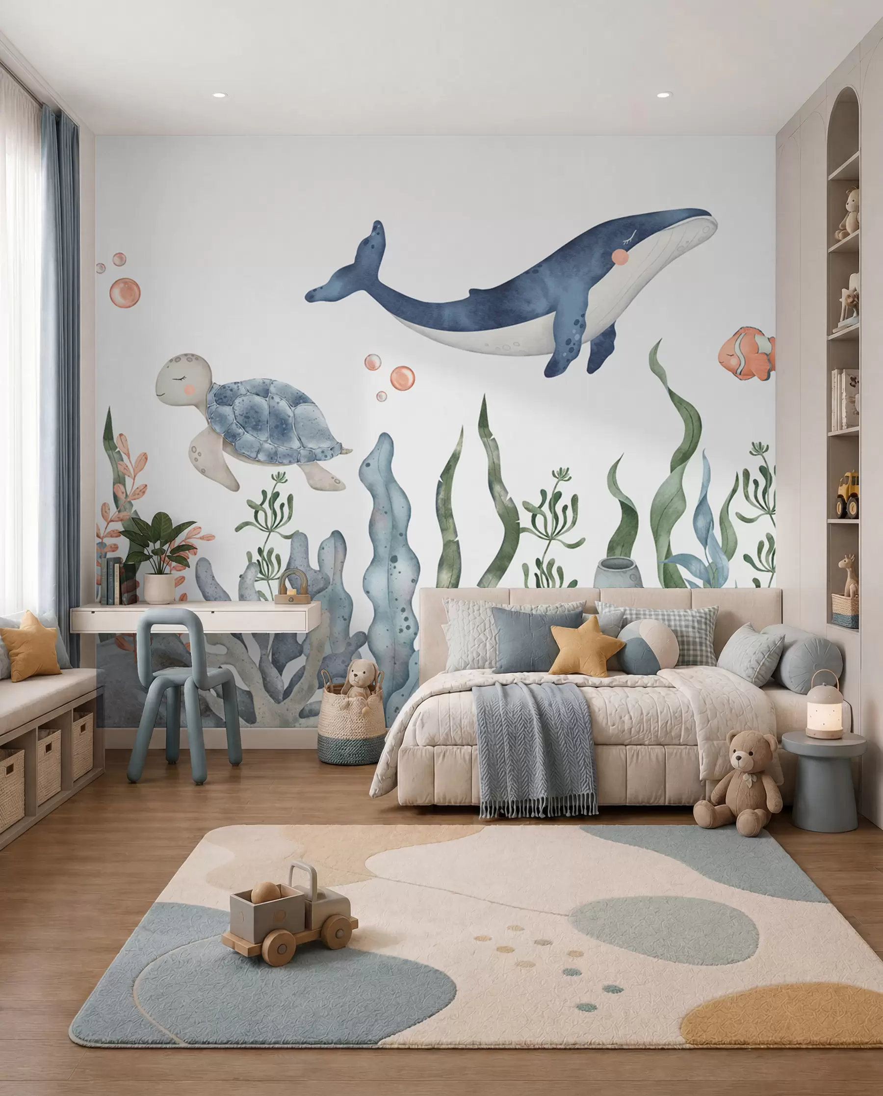Fototapetai Mažieji vandenyno draugai w00383