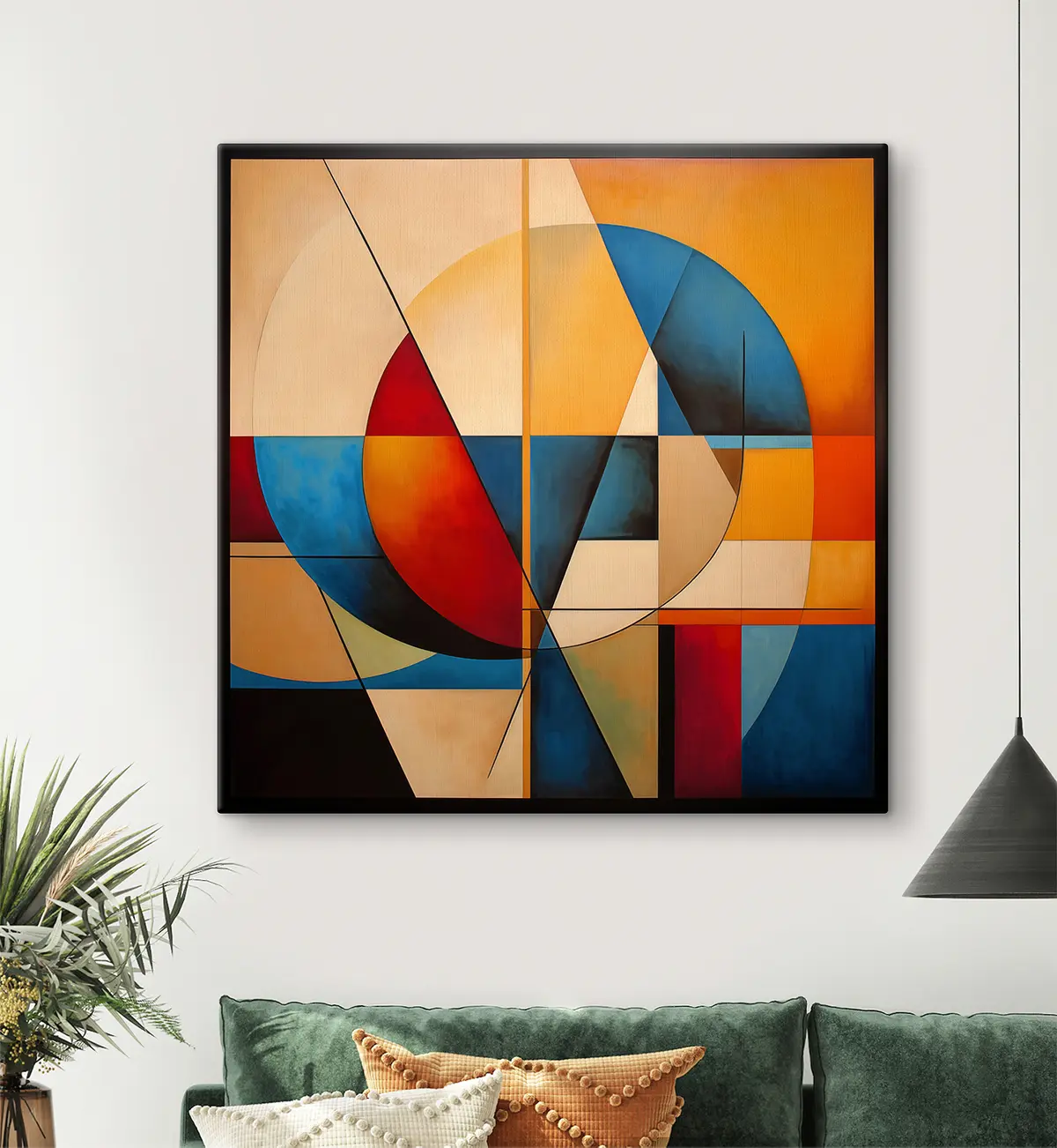 Paveikslėlis Geometrinė abstrakcija s38104