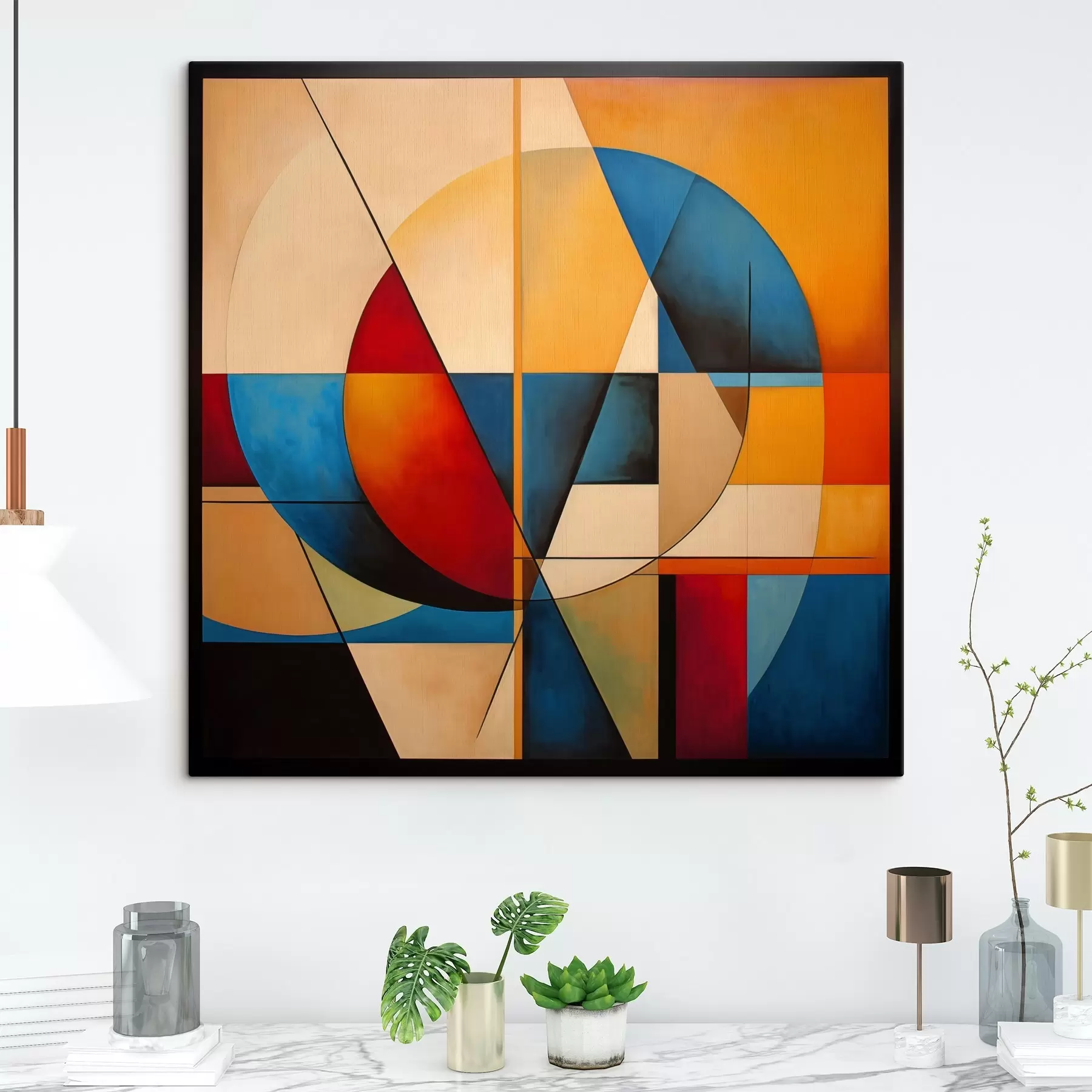 Paveikslėlis Geometrinė abstrakcija s38104