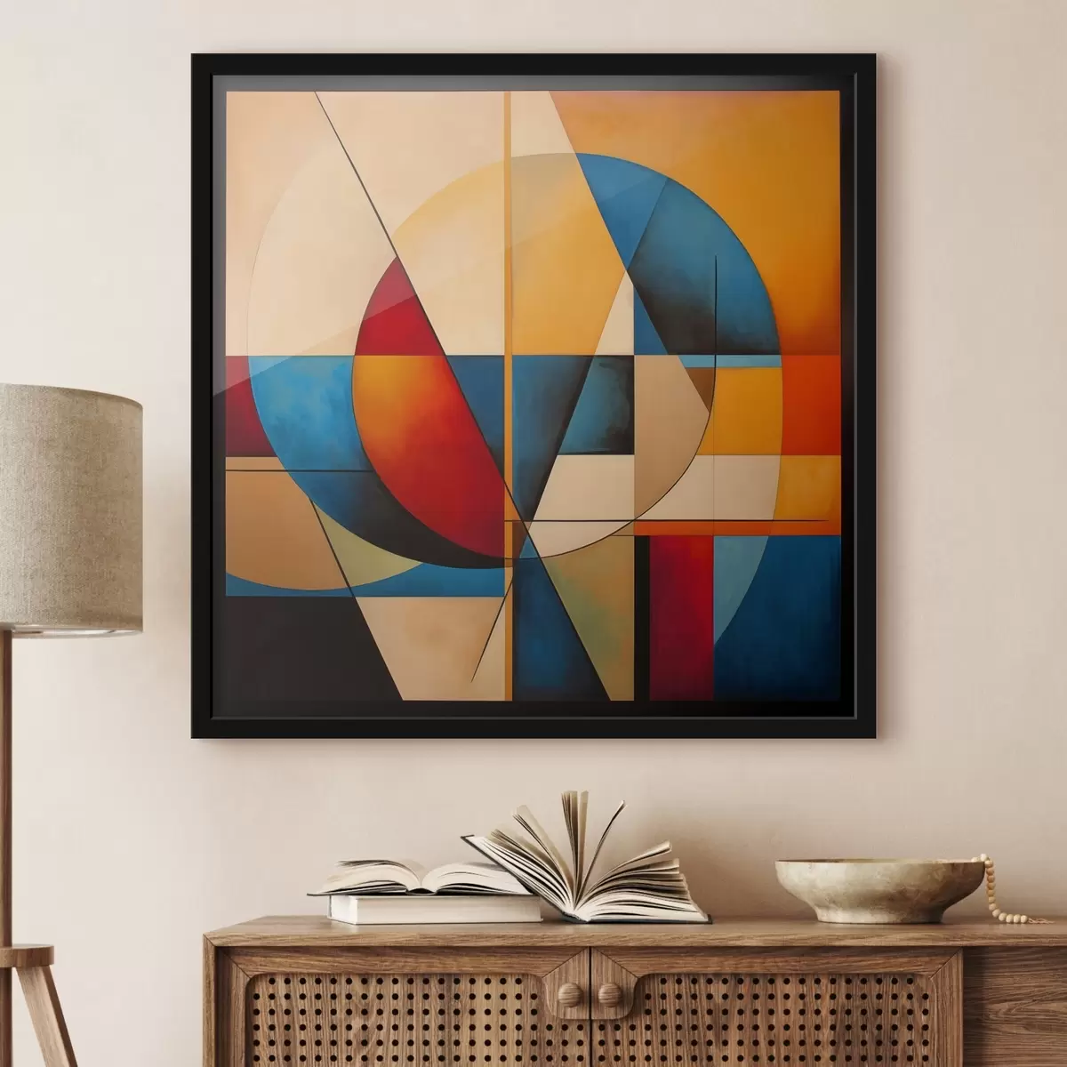 Plakatas Geometrinė abstrakcija f38104