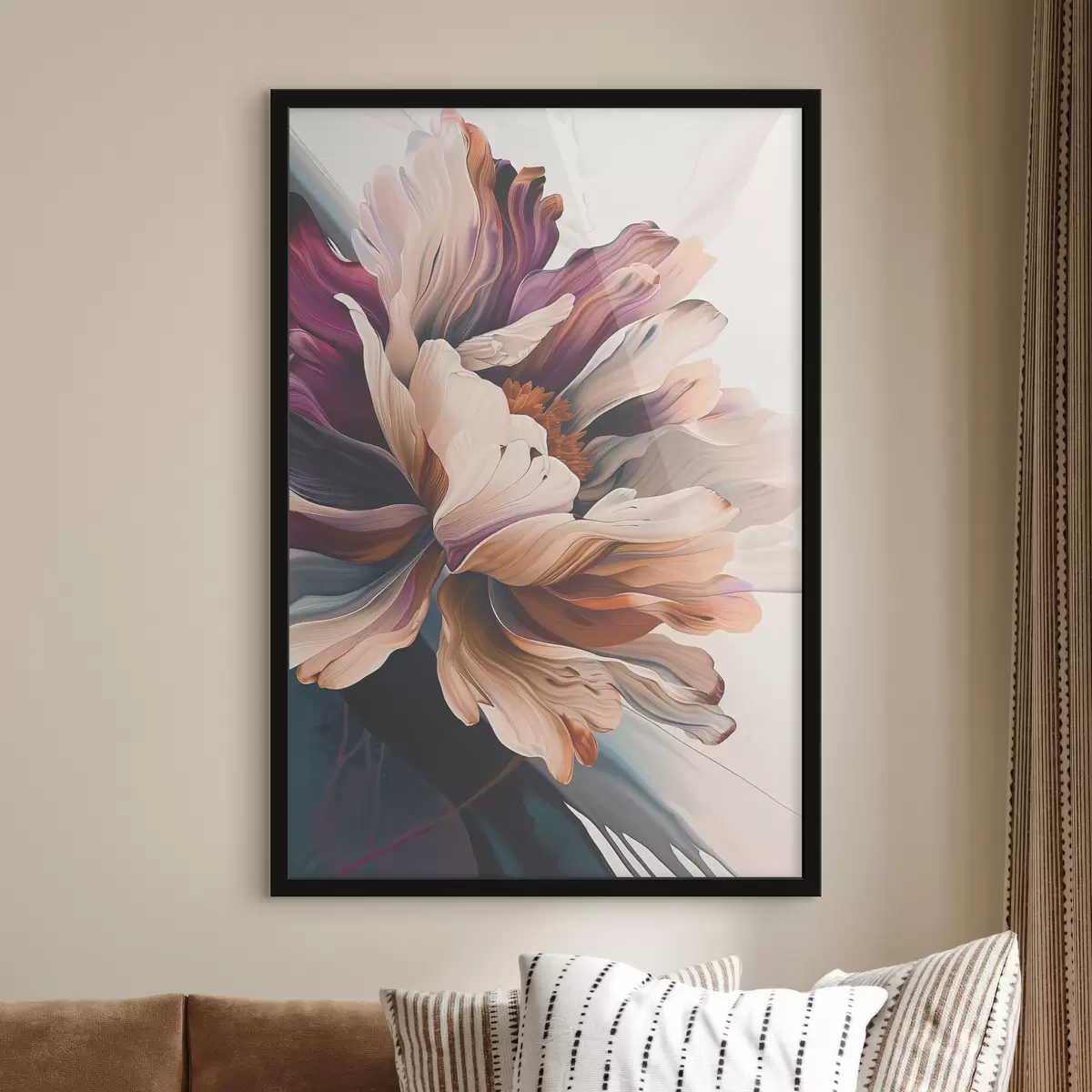 Plakatas Elegantiški švelnių atspalvių žiedlapiai f38143