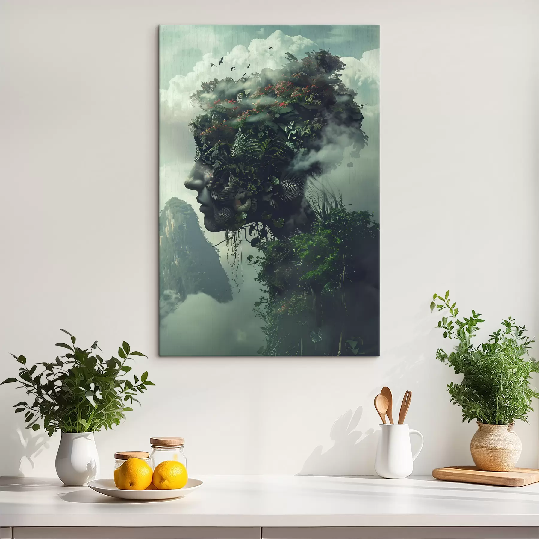Fototapetai Veidai kalnuose s38262