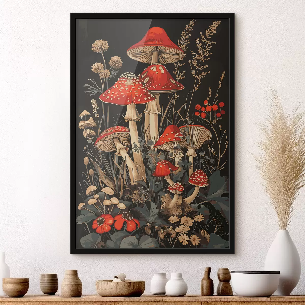 Plakatas Grybai f38414