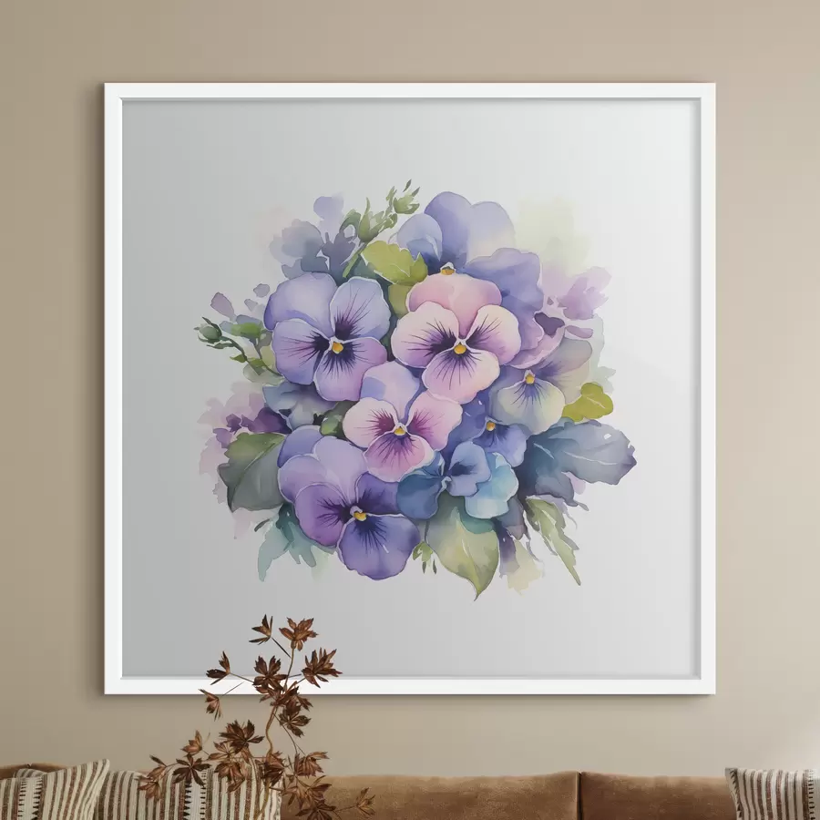 Fototapetai Violetinis pasveikinimas f38486