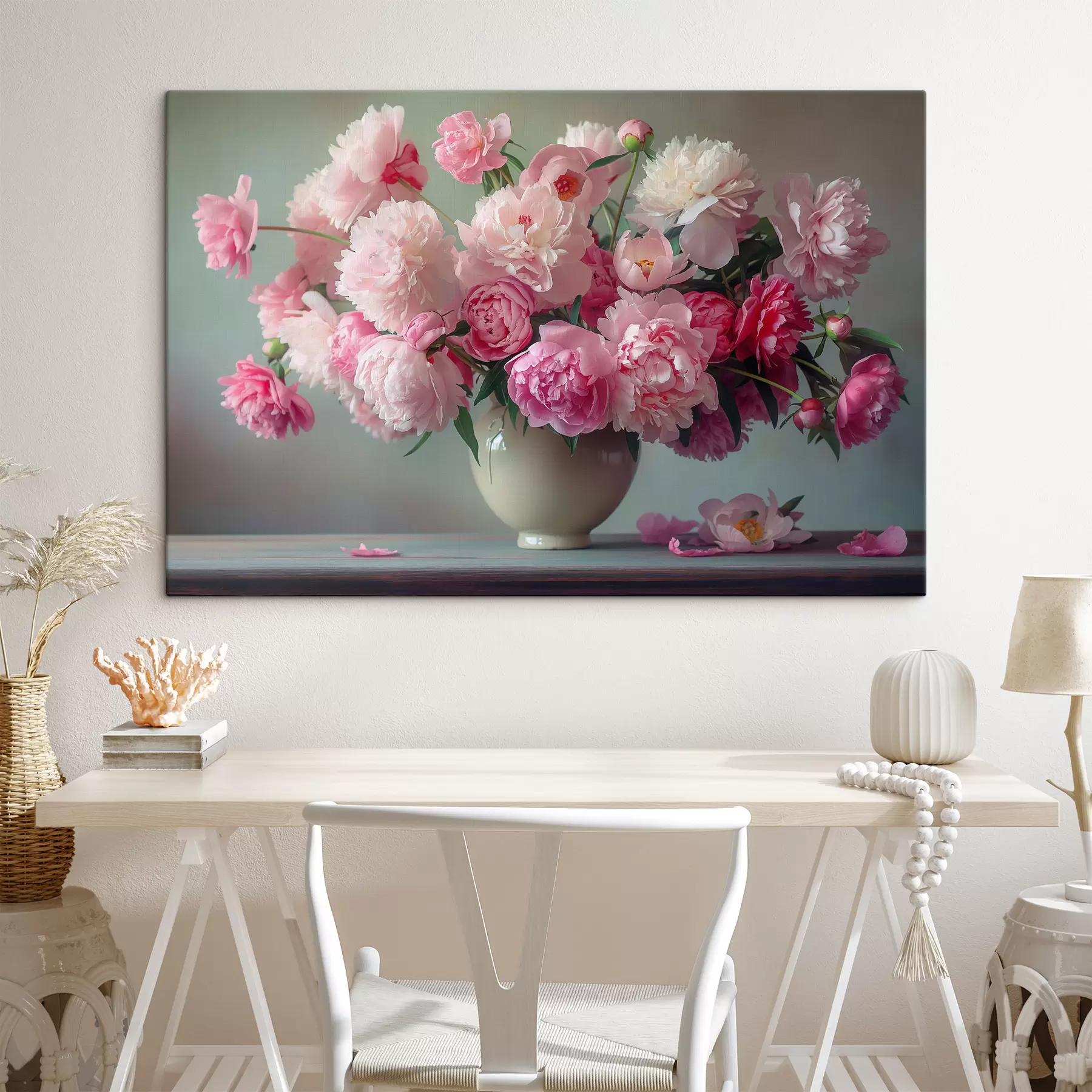 Fototapetai Subtili bijūnų puokštė s38458