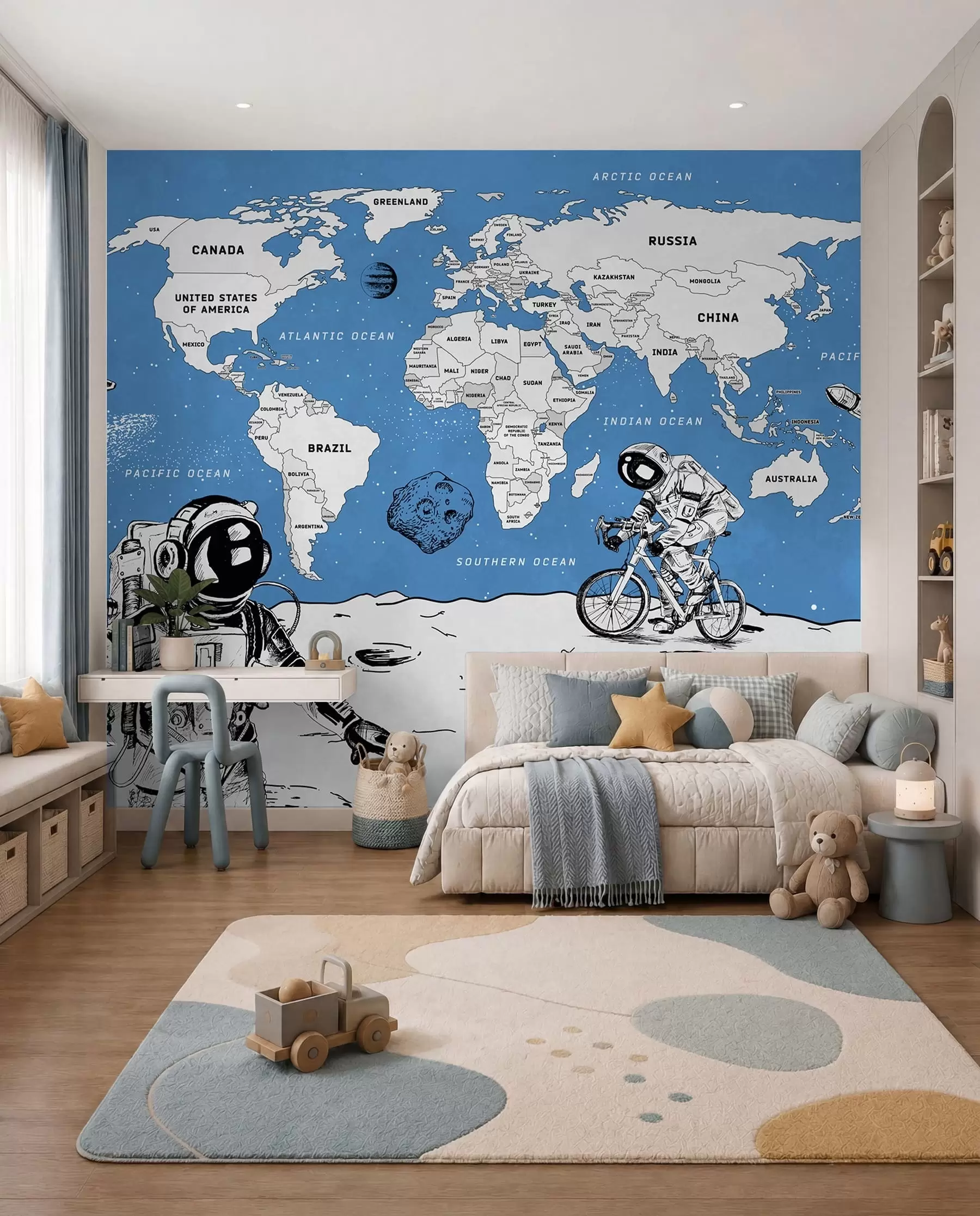 Fototapetai Kosmoso atlasas angliškai w00473v1
